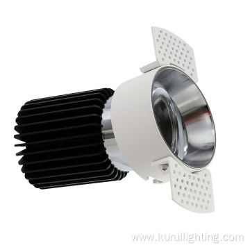 30W Recessed Die-cast Aluminum LED Round Hotel Downlight